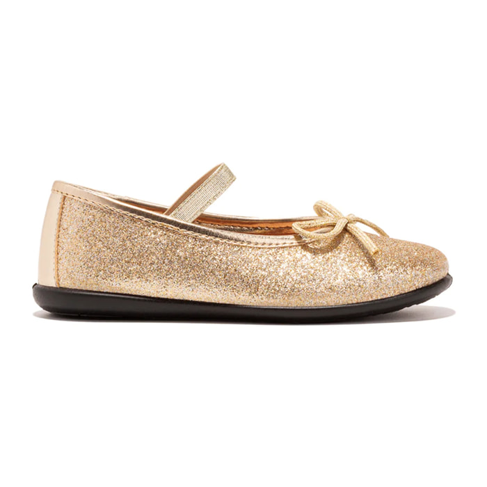 Bailarinas de Niña Glitter Oro