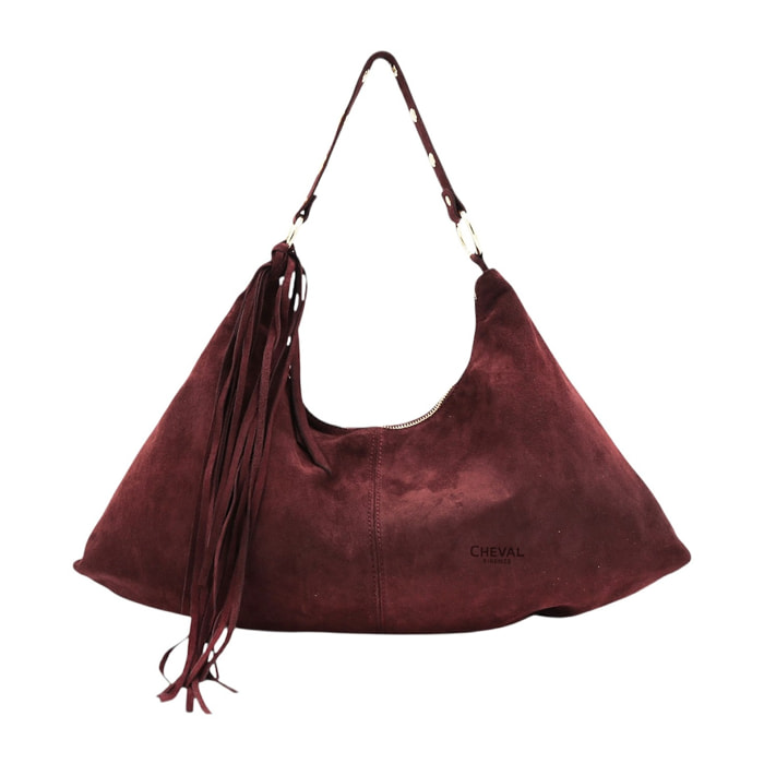 Borsa a spalla Cheval Firenze Petunia Bordeaux
