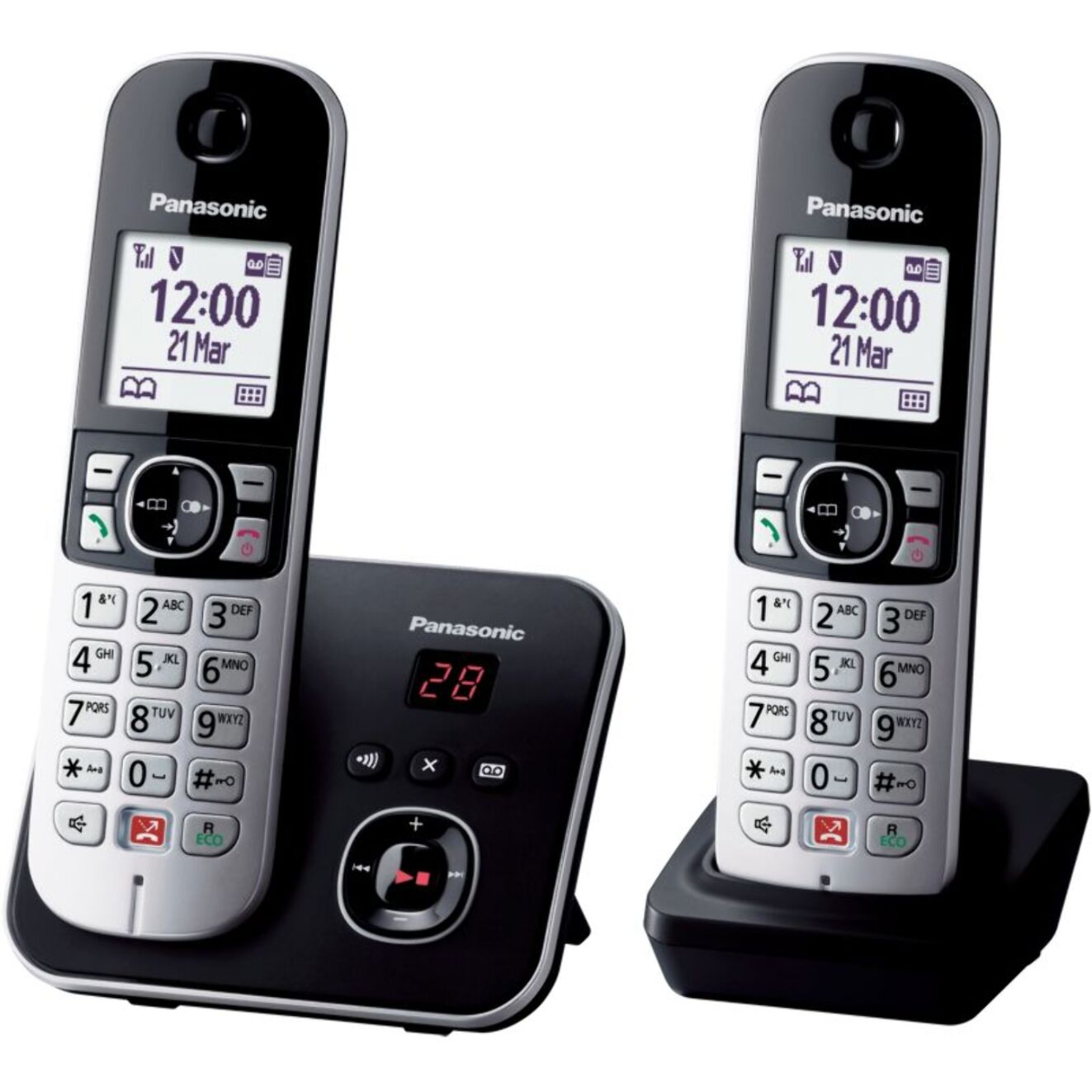 Téléphone sans fil PANASONIC KX-TG6862FRB