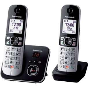 Téléphone sans fil PANASONIC KX-TG6862FRB