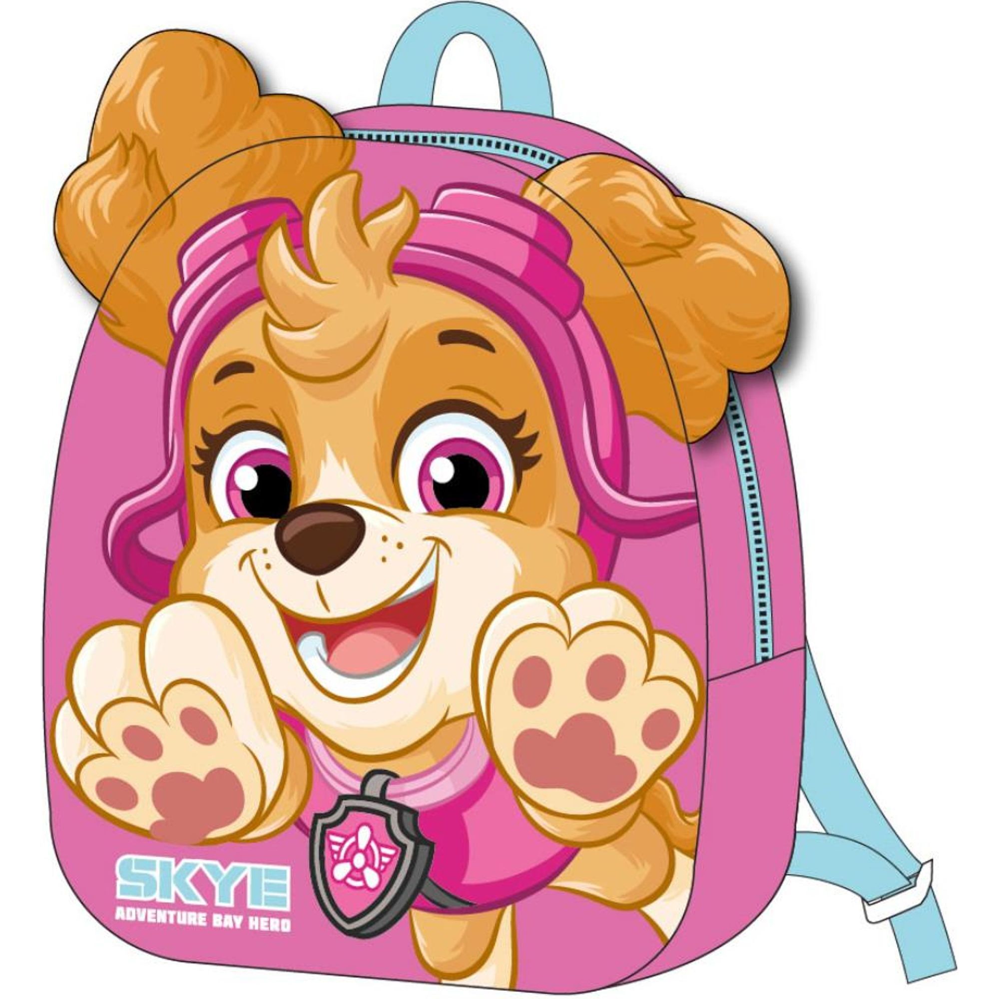 Mochila Guarderia Personaje Peluche Paw Patrol Skye