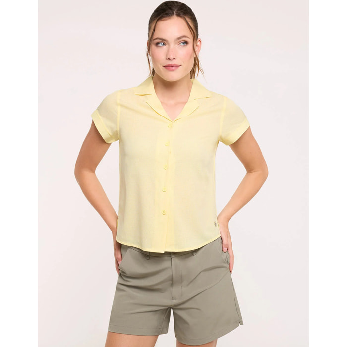 Camisa Manga Corta Amarillo - Nerini
