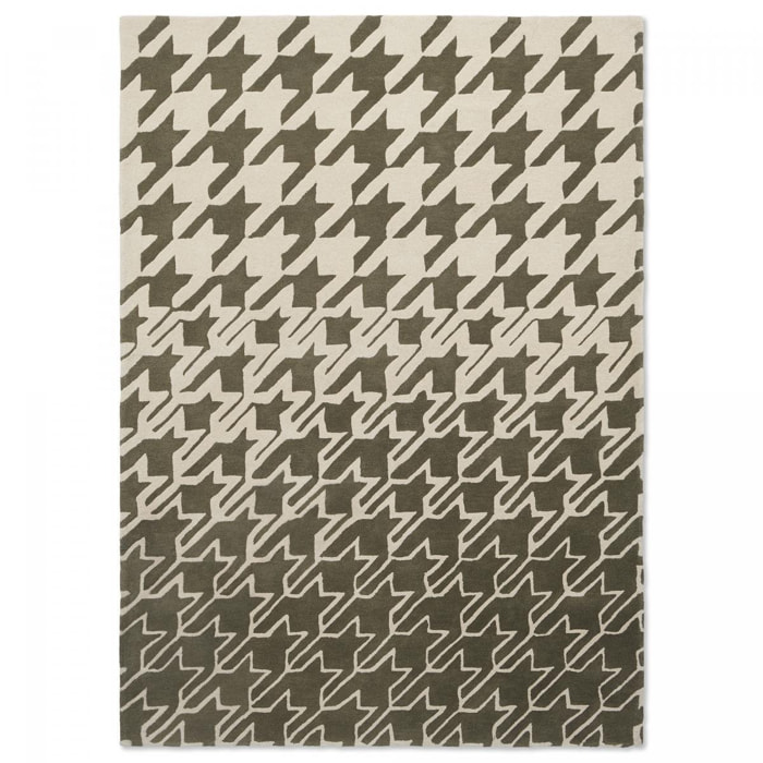 Tapis salon et chambre fait à la main en laine motif géométrique