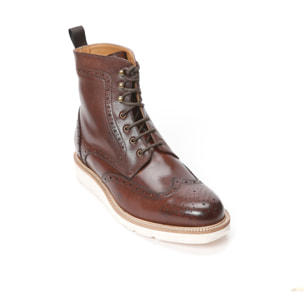 Derby boot British Passport mogano