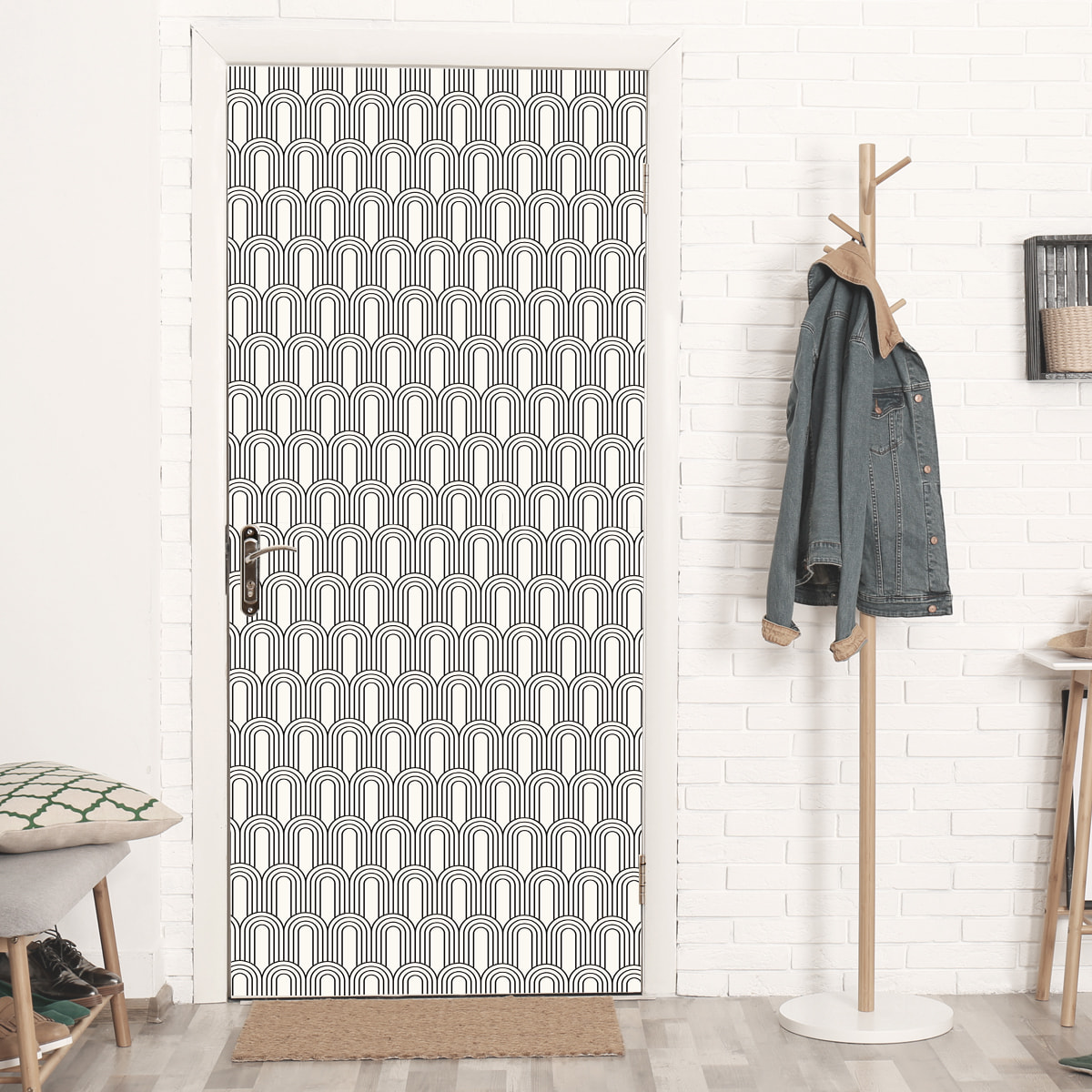 Stickers adhesivos de CERAMIKO - Arcos bonitos 65x100