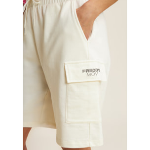 Bermuda Sportivi con Tasche Cargo