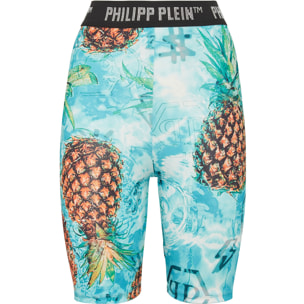 PHILIPP PLEIN Pantalones cortos deportivos PINEAPPLE SKIES