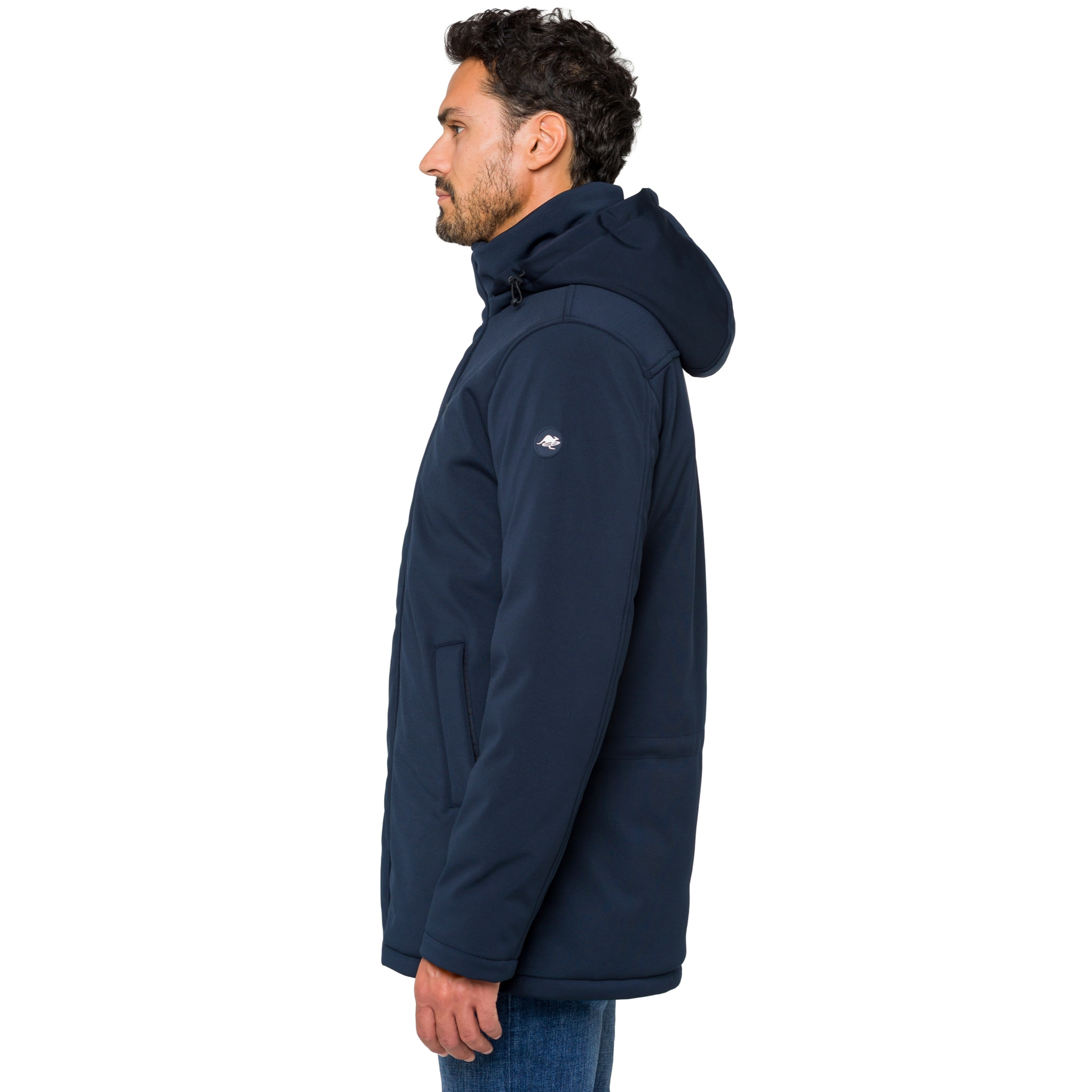 Chaqueta Hot Buttered térmica impermeable Nusakan azul marino