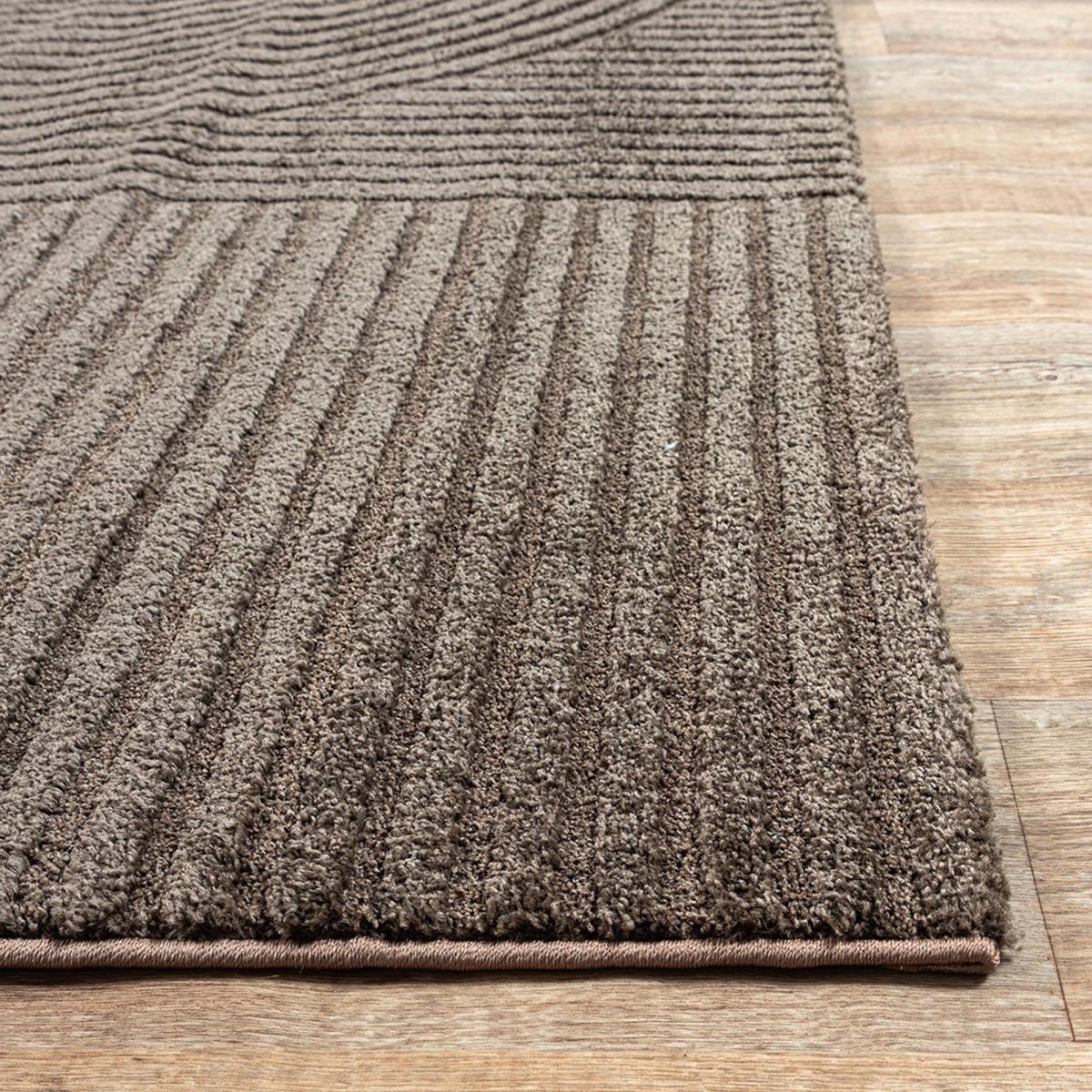 Tapis salon et chambre tissé motif simple JEJU