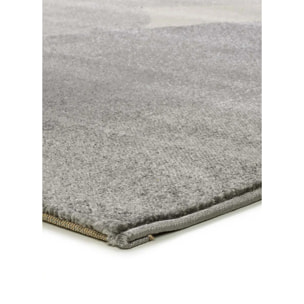 MONIC Alfombra con formas orgánicas en gris, varias medidas disponibles.