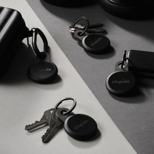Tracker GPS CHIPOLO Loop x4 rechargeable USBC noir
