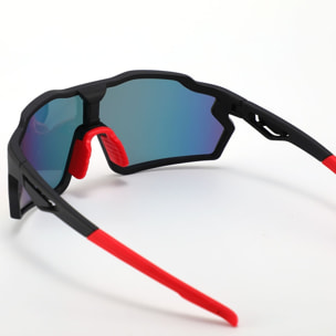 Gafas de Sol Fluor 9360-C10 de Tr90 Unisex 81 mm