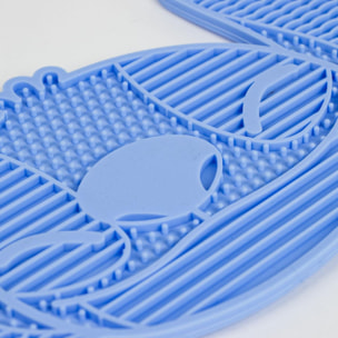 Comedero de silicona para perros diseño stitch