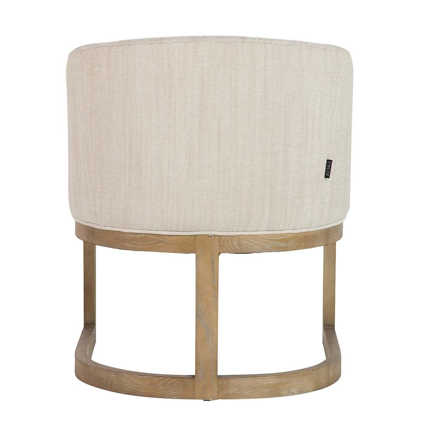 Butaca Madera Fresno Beige 62x64x78 Cm