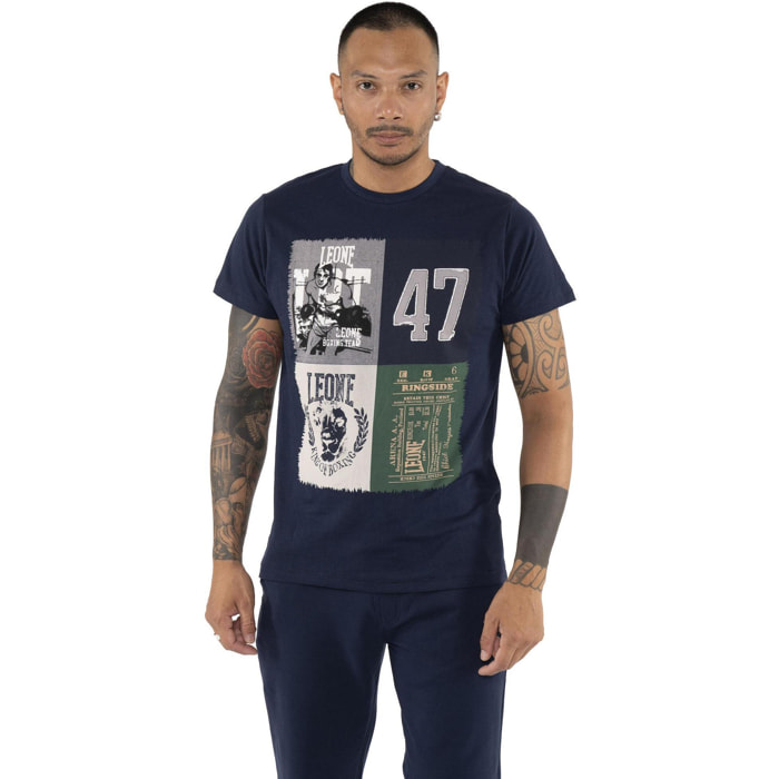 Camiseta de hombre "Iconic Vintage" de manga corta con estampados vintage