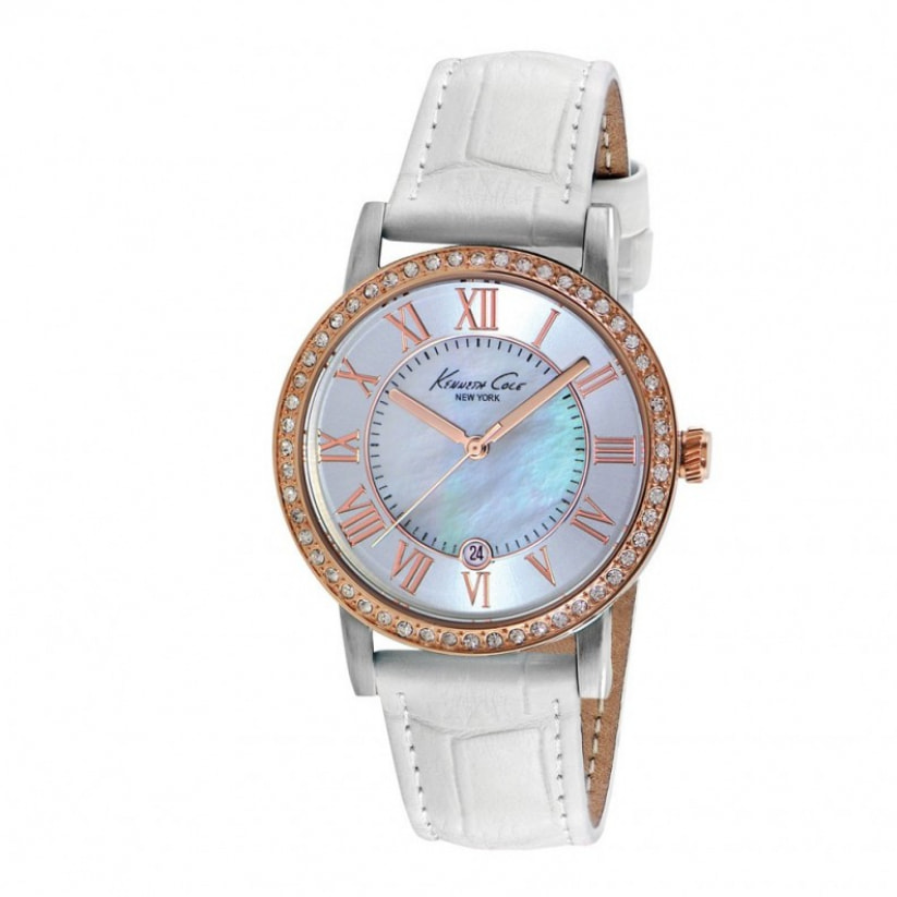 Reloj Kenneth Cole IKC2836 Mujer Analogico Cuarzo con Correa de Piel