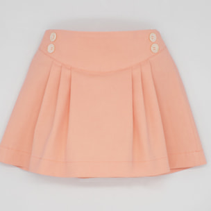 FALDA SARGA NARANJA CON CANESÚ