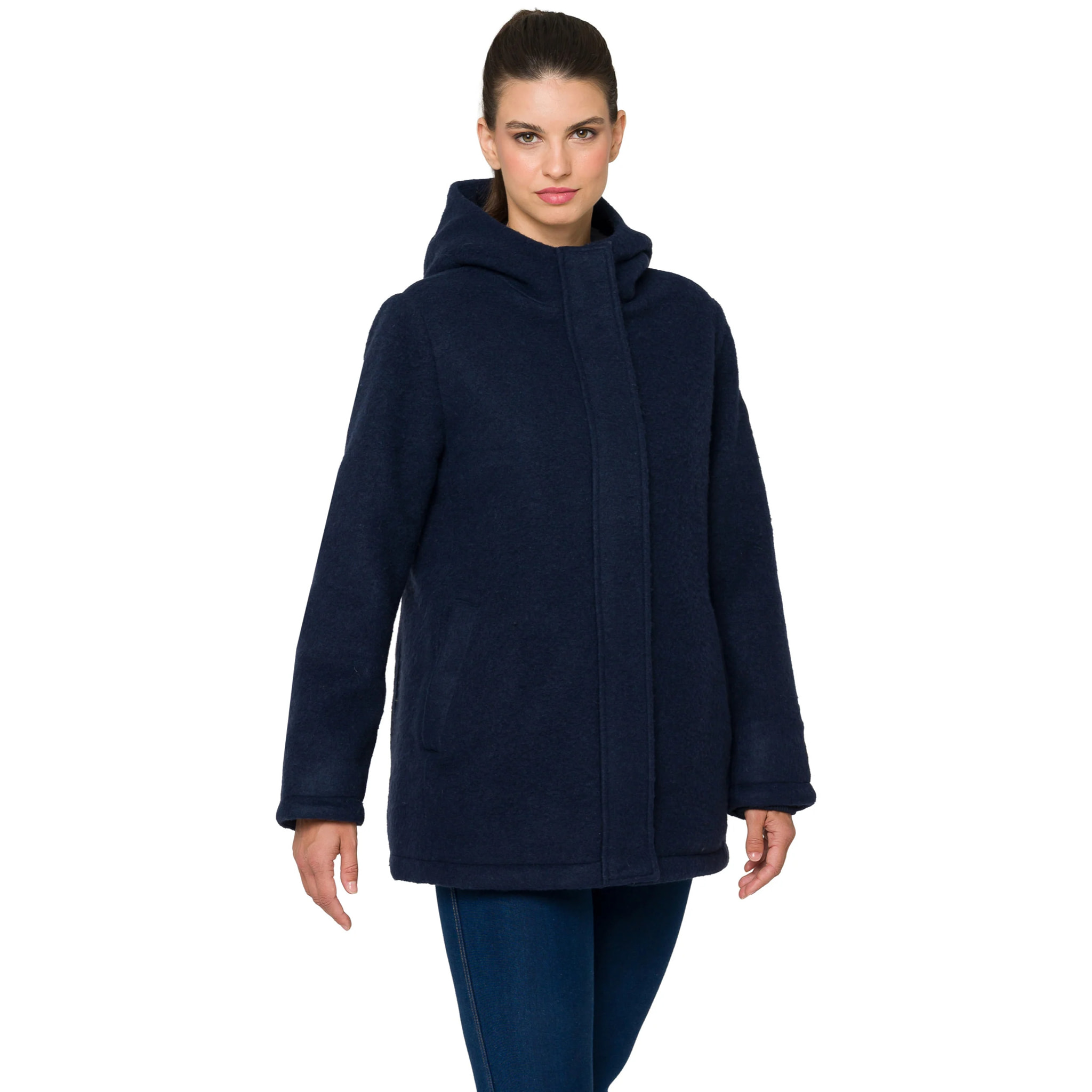Cappotto JAIPUR imbottito blu navy
