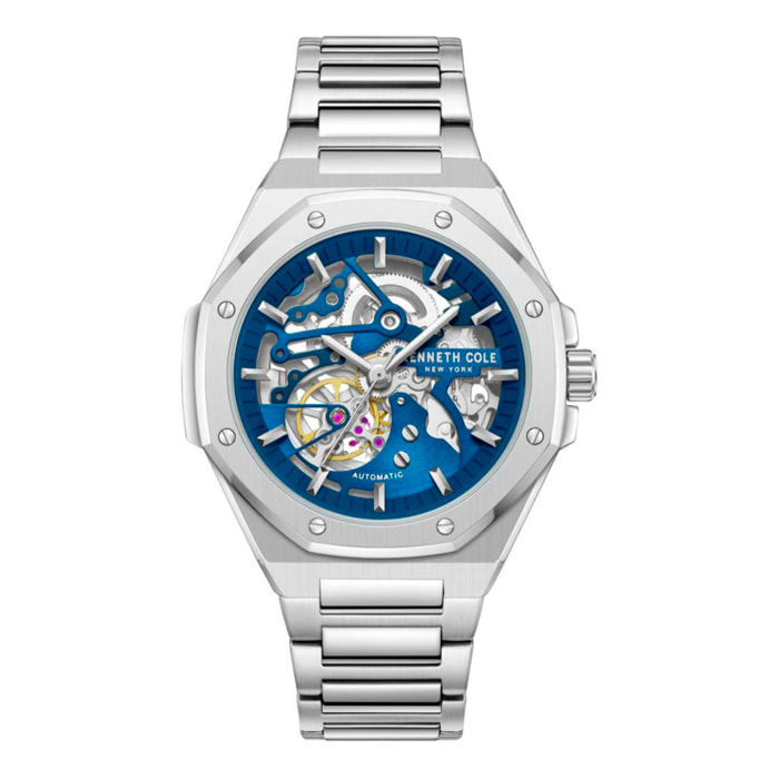 Reloj Kenneth Cole KCWGY0058901 Hombre Analogico Automatico con Correa de Acero inoxidable