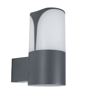 Forlight Astra aplique exterior gris urbano para bombilla E27