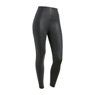 Pantaloni push up WR.UP® in similpelle con vita altissima