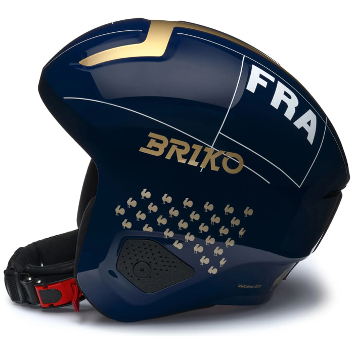 Briko - Caschi, Uomo Donna, Blu - Vulcano 2.0 France