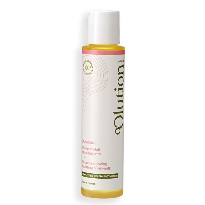 [Pure-Skin] - l'Huile-en-Lait Démaquillante 100 ml