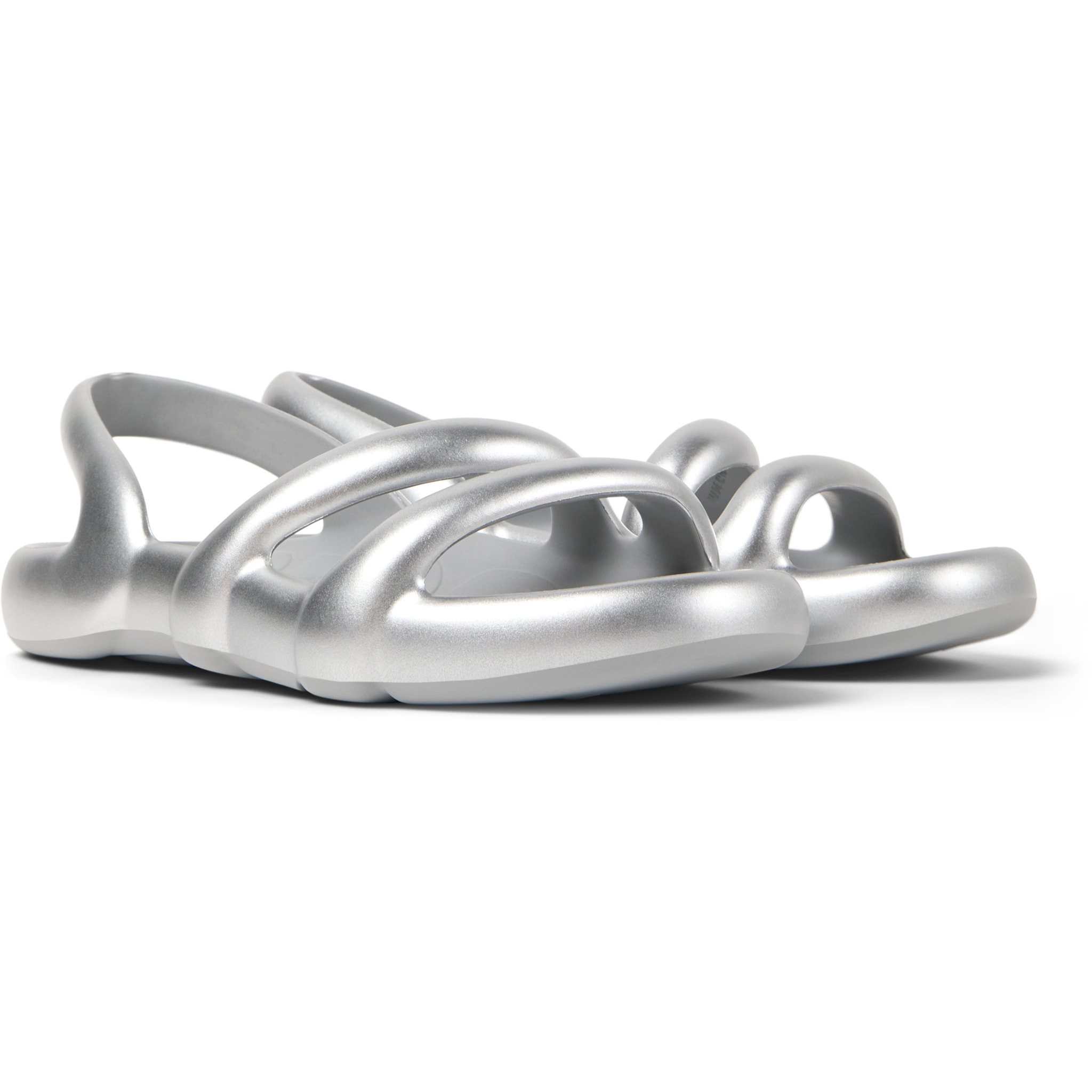 Sandali - CAMPER Kobarah Flat - Grigio - Sintetico