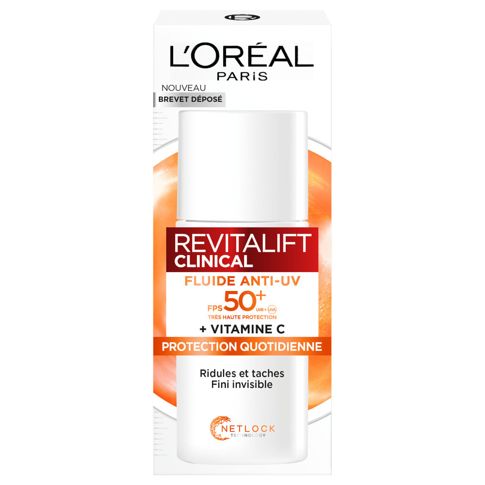 L’Oréal Paris Revitalift Clinical Fluide Anti-UV FPS 50+ Vitamine C 50 ml