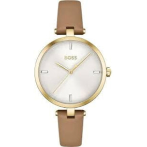 Reloj Boss 1502652 Mujer Analogico Cuarzo con Correa de Cuero