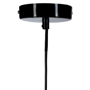 Lámpara de techo suspensión de cable negro