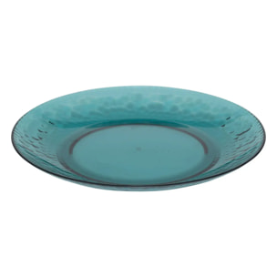 Assiette "Estiva" bleu D20cm