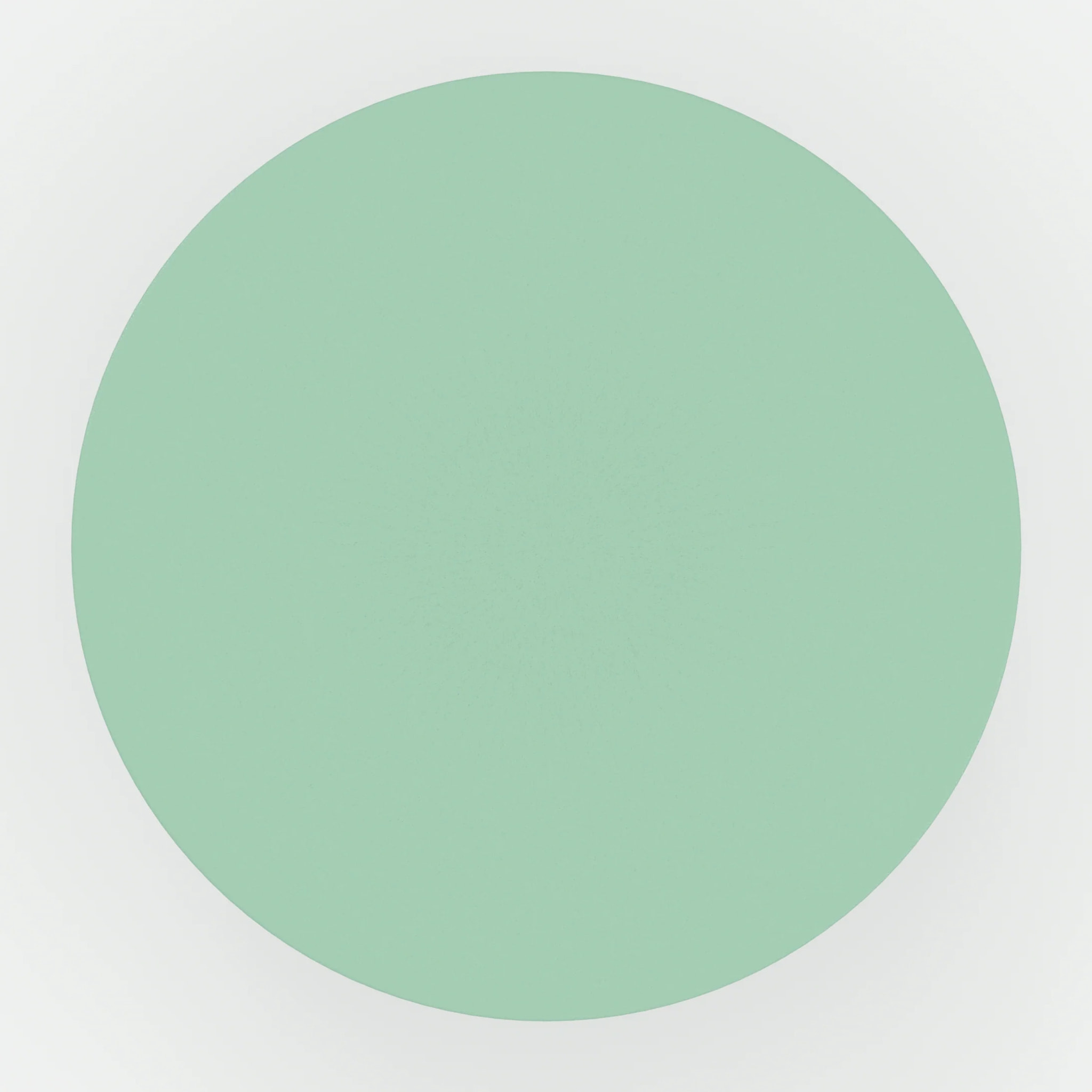 Table d'appoint ronde en métal vert D34 cm - Prisca