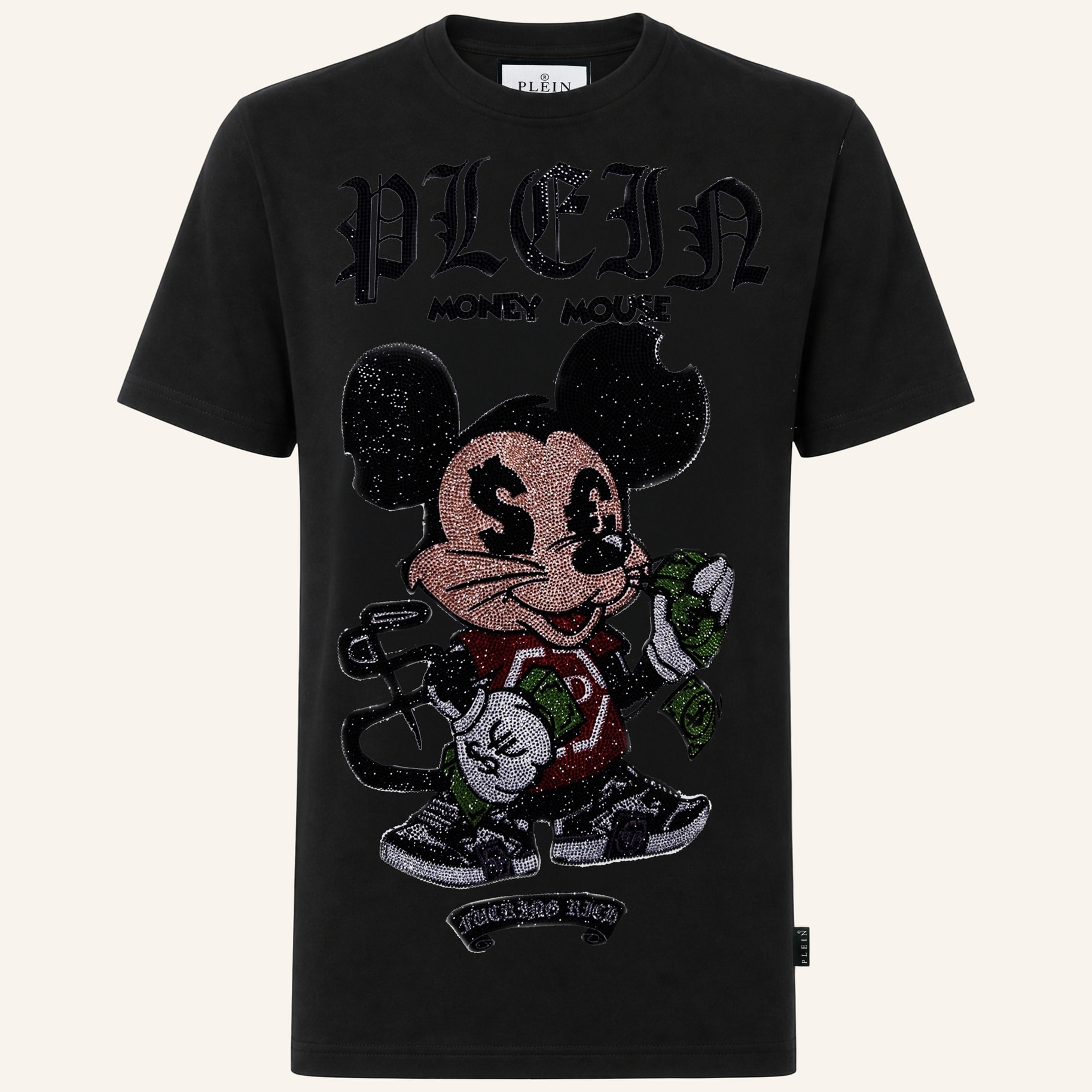 PHILIPP PLEIN T-shirt girocollo a maniche corte MONEY