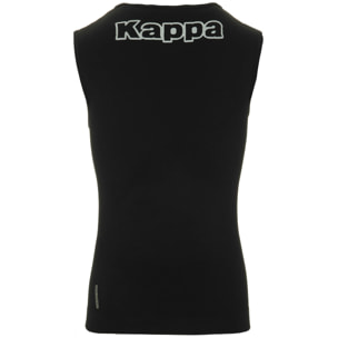 Kappa - Skin T-Shirts & Top Donna Nero - KAPPA4SKIN KOMBAT NANKV