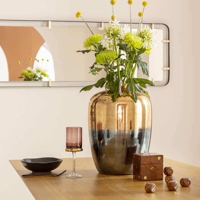 Assiettes creuses Organic 22cm noires set de 6 Kare Design