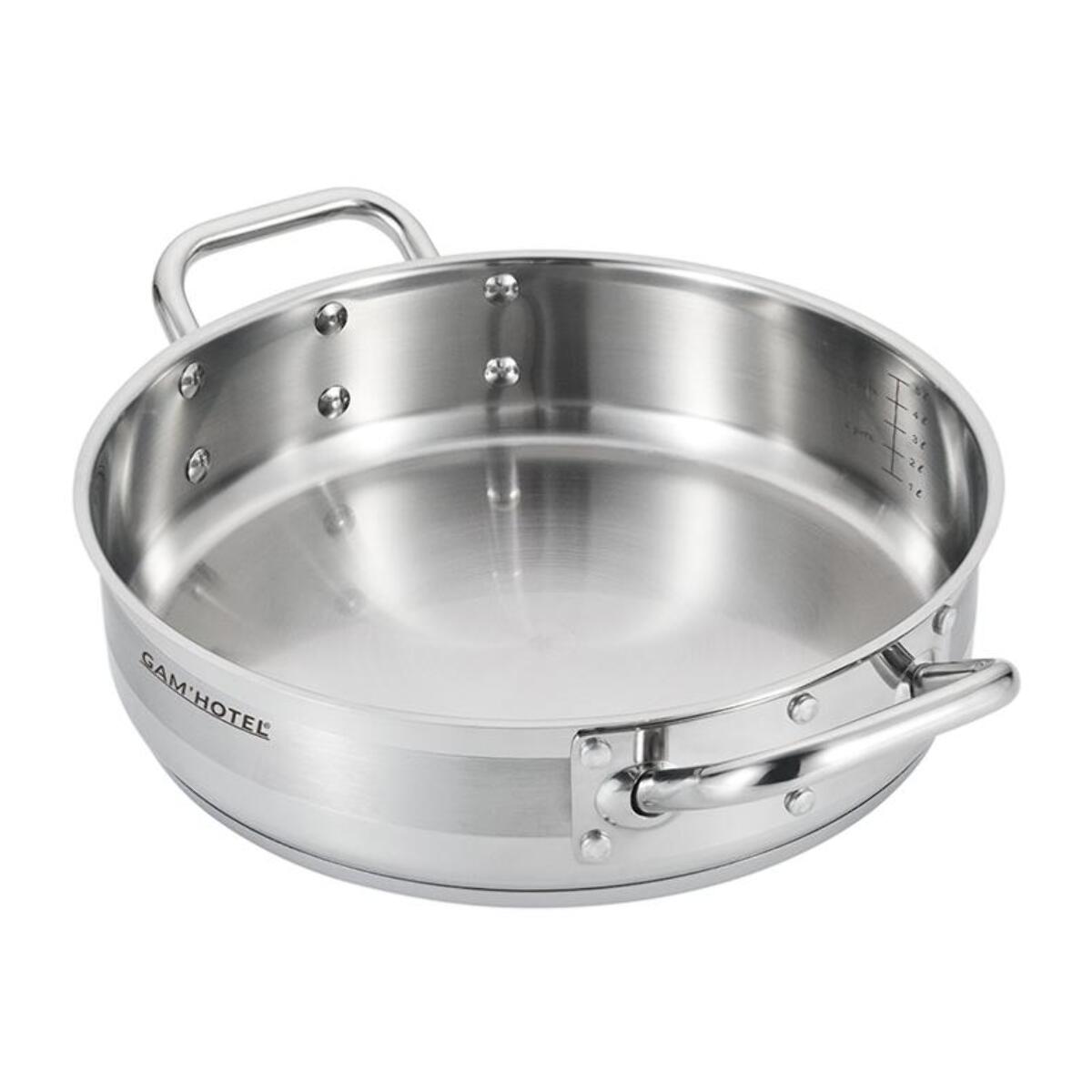 Sautoir inox 32x8cm induction