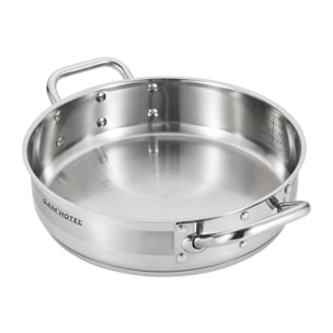 Sautoir inox 32x8cm induction