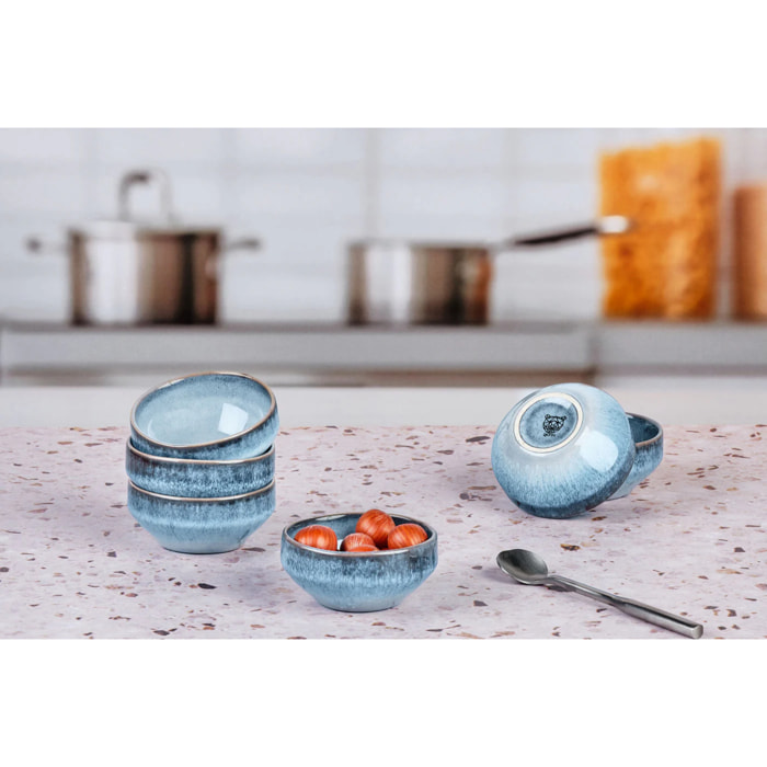 Bol GENESIS Ø8cm - 6 pièces - Mer