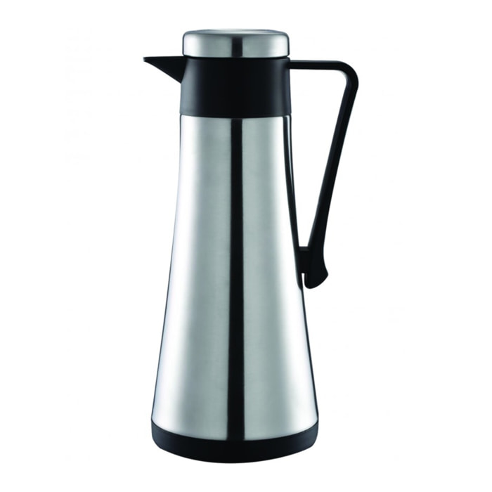 Cafetiere isotherme inox et noir 1l