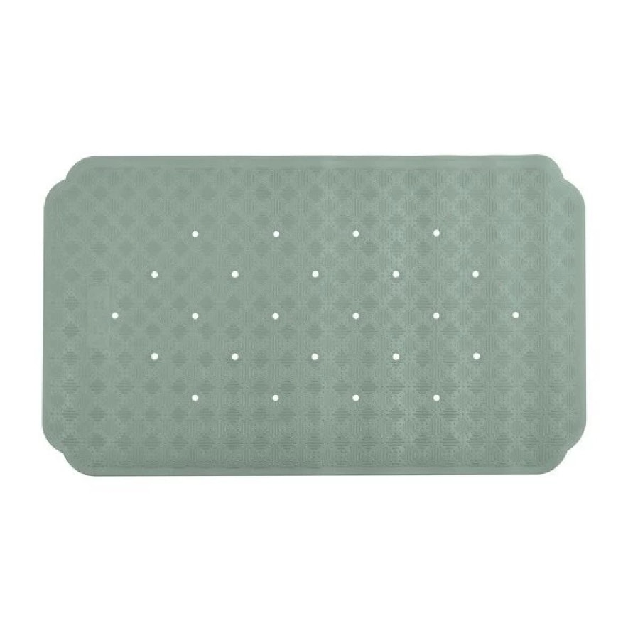 Tapis Fond de baignoire Caoutchouc RUBY 70x40cm Vert Froid Spirella
