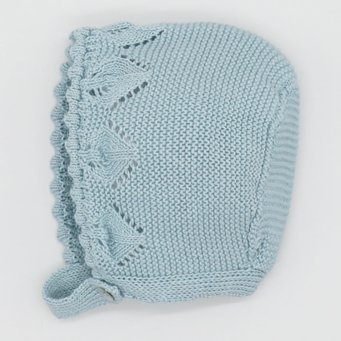 CAPOTA ALGODÓN ORGÁNICO AZUL