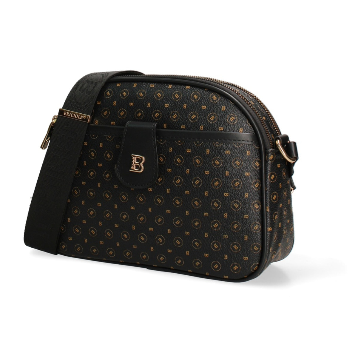 Borsa a tracolla da donna - Modello Eolanda - 100% poliuretano - 27.0 x 20.0 x 9.0 cm