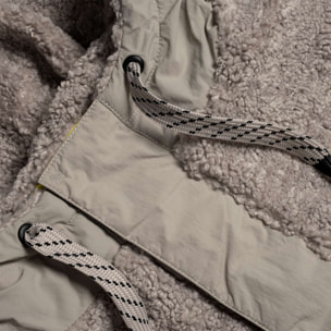 Cortavientos MUNICH shelter streetwear de nylon camel