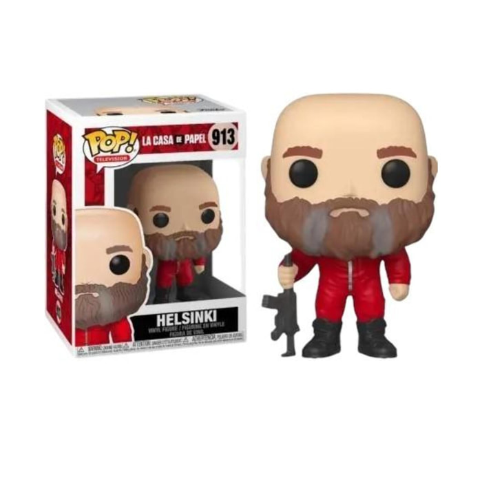 La Casa di Carta Pop! Serie Tv Vinile Figura Helsinky 9 Cm Funko