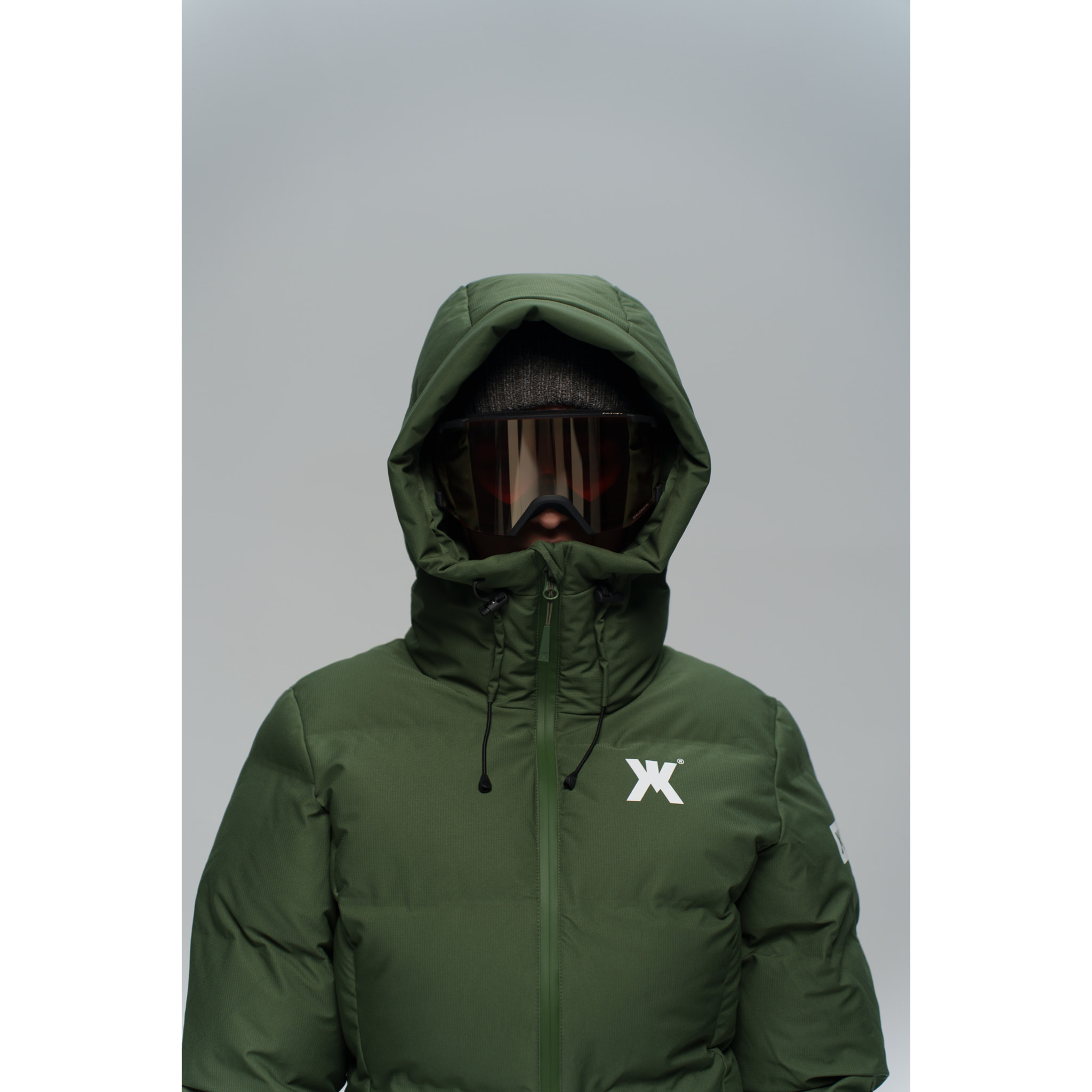 Giacca isolante SOLARA KUSTO color kaki DONNA