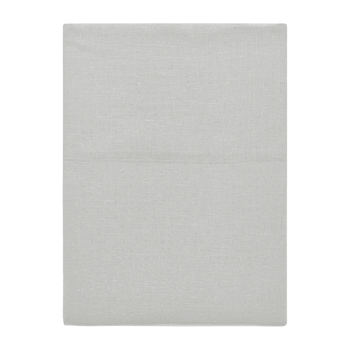 Drap plat uni en lin lavé, Made in France, NOUVELLE VAGUE , Bleu clair