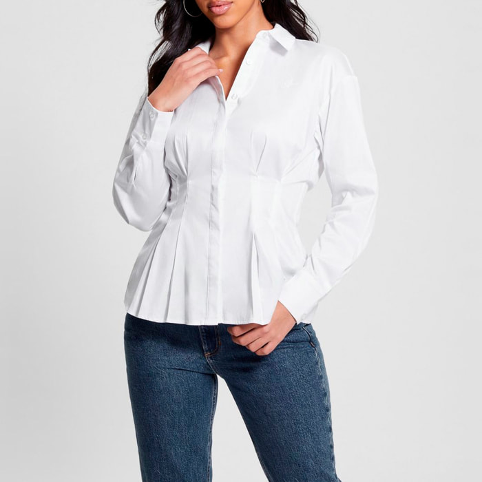 Chemise Agata - coton - blanc