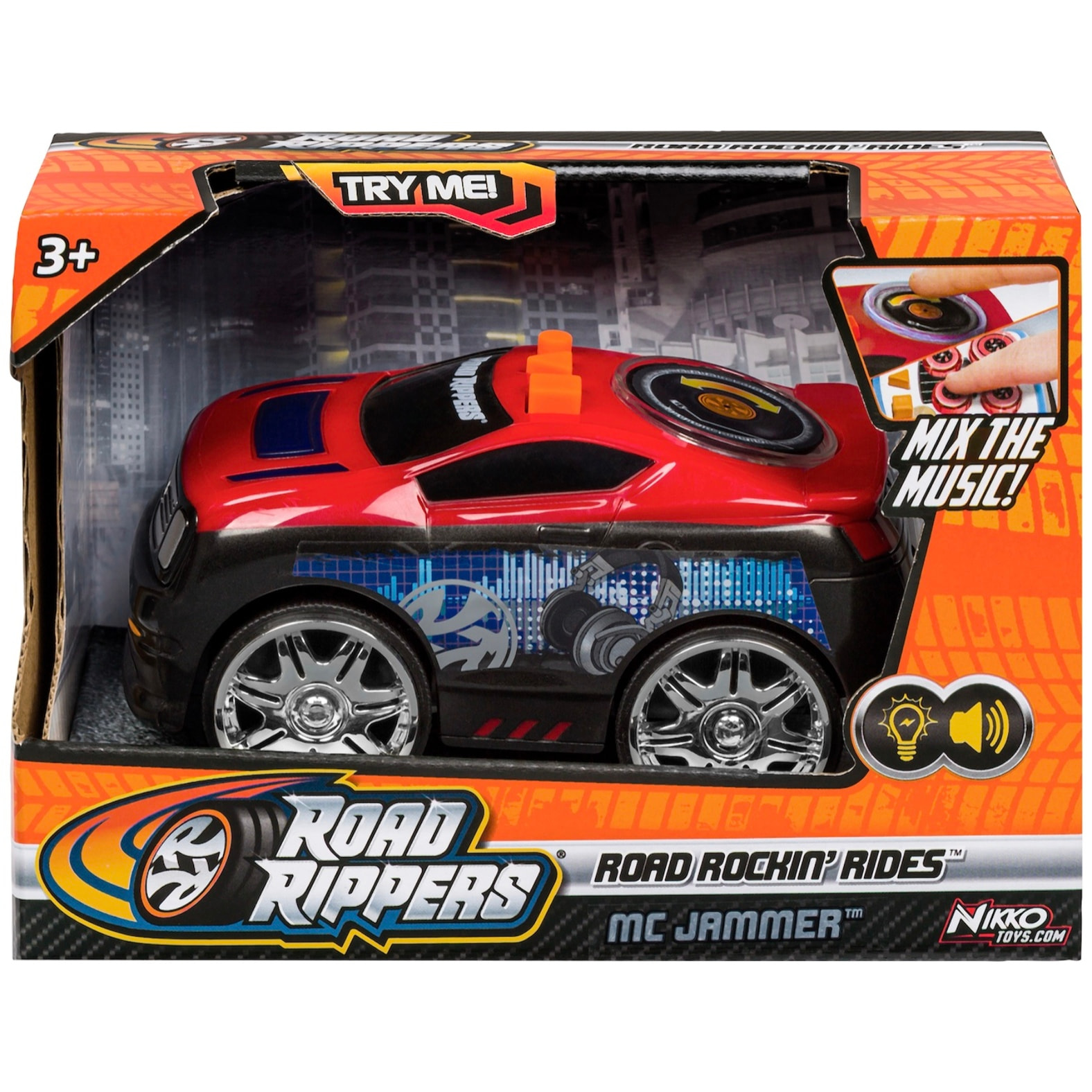 Veicolo Coupé Rosso MC Jammer (13cm)