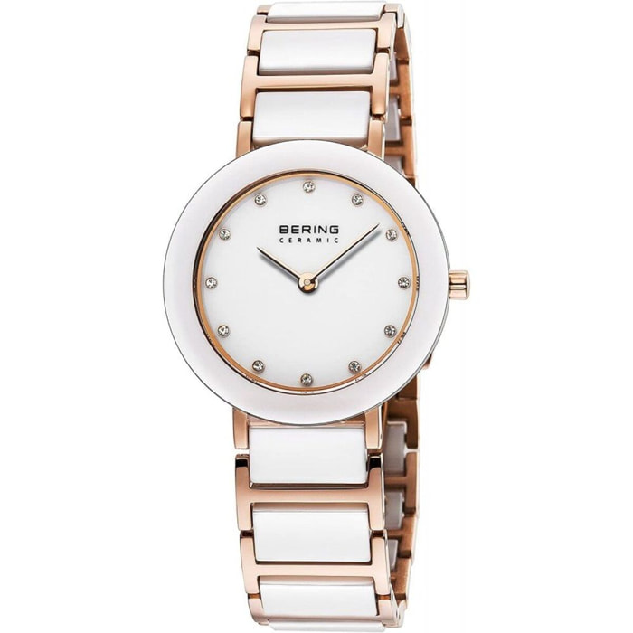 Reloj Bering 11429-766 Mujer Analogico Cuarzo con Correa de Ceramica